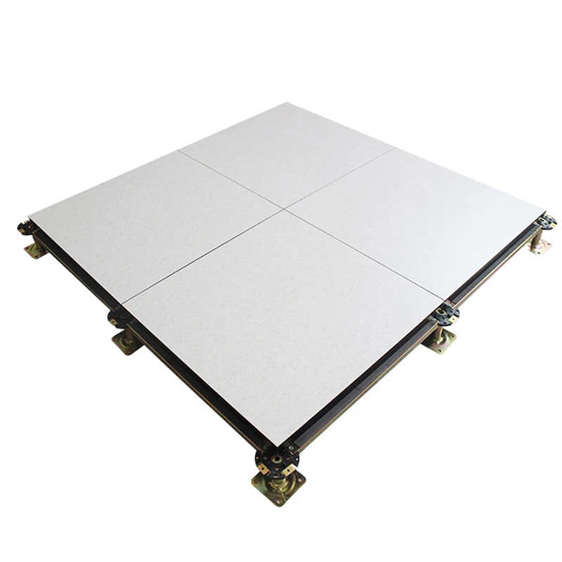 Waterproof Anti-static Server Room Steel Raised Floor Cover Pvc Anti-static Flooring Tiles