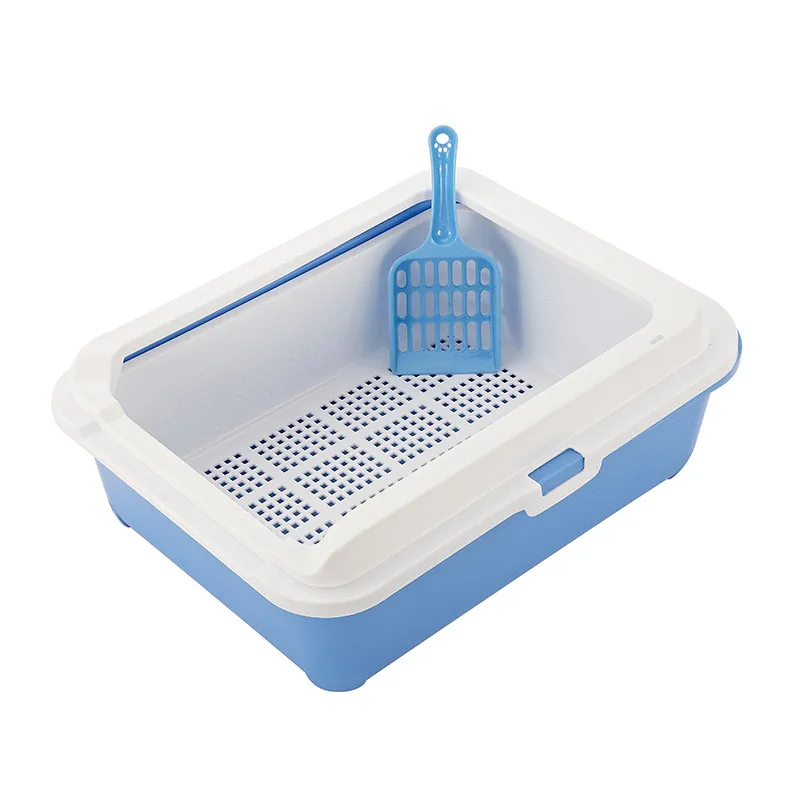 Factory Wholesale Cat Litter Box Included Litters Scoop Waterproof Litter Boxes For Cats