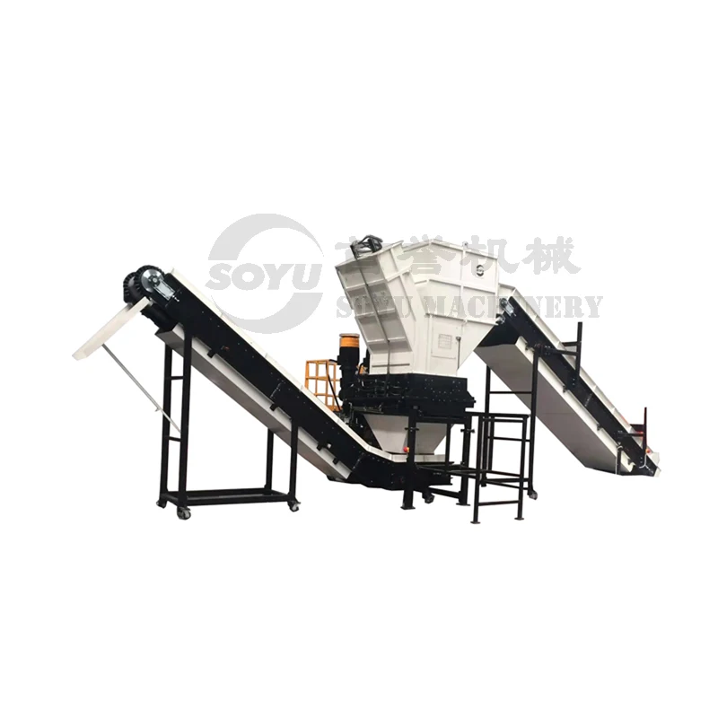 New Used ABS Plastic Shredder for Refrigerator Recycling Plant Core Components Include Motor Engine Pump Bearing Film Crusher