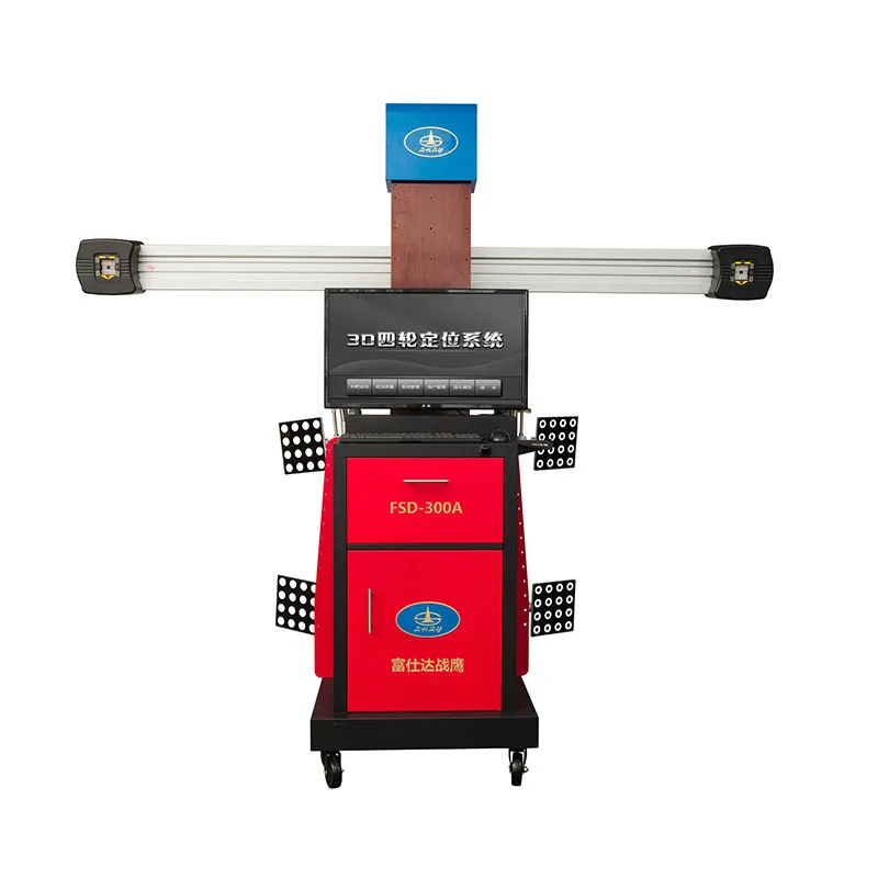 Fostar CE OEM ISO SONY Workshop Automatic High Quality Movable Single Screen Hd Camera 3D Car Wheel Alignment Machine For Sale