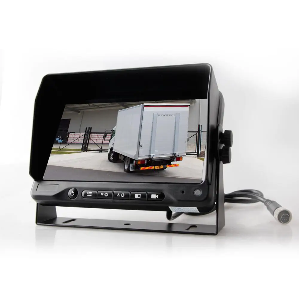 Oil Tanker Truck Camera System Kit  24 Volt Reverse Camera System Waterproof  IP69K Camera