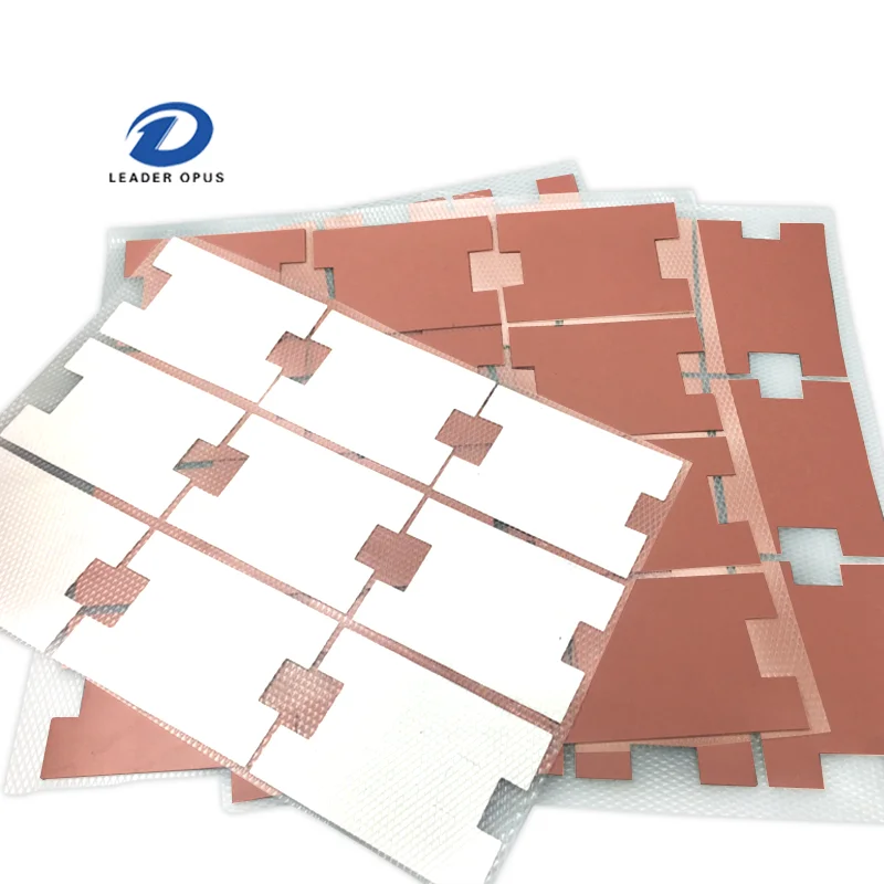
Die cut cooling gap filler fiberglass silicone thermal conductive pad 