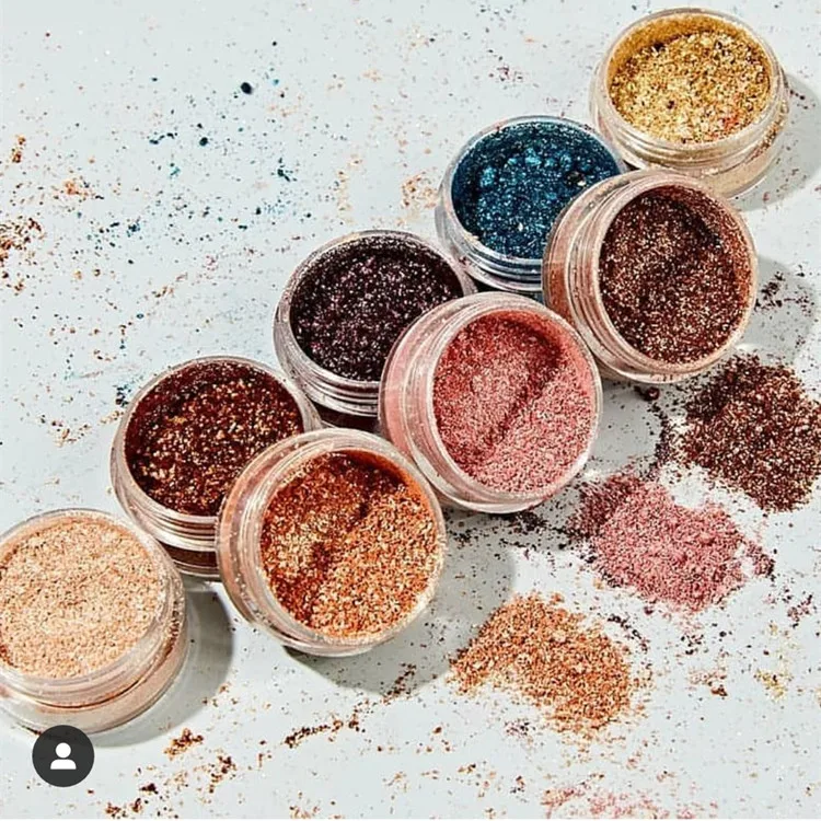Wholesale Hybrid Holographic Chunky pigment pot loose gillter loose shimmer for face body eye