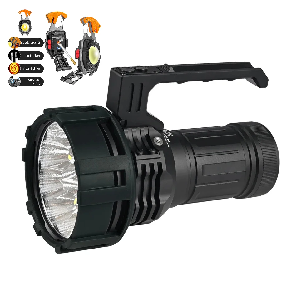 ACEBEAM X75 Flashlight 80,000 High Lumen XHP70.3, 70.2USB PD120W Power Bank Flashlight with 1150 M Beam Throw,1.5h Fast Charge