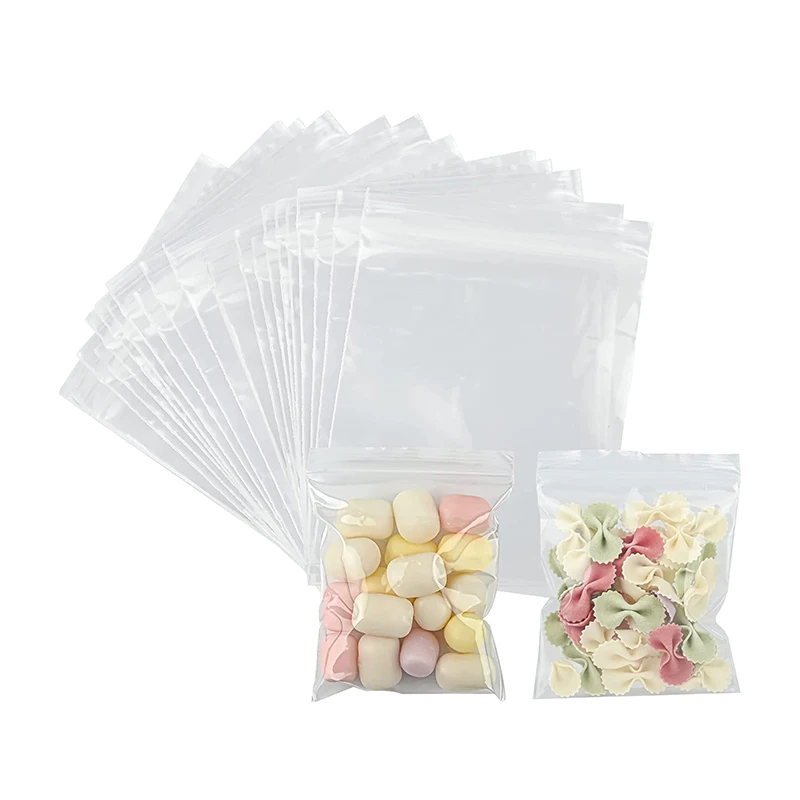 Custom Logo Self-Sealingno Smell Ldpe Plastic Reclosable Medication Storage Pills  Zip Lock Packaging Bags Pouch