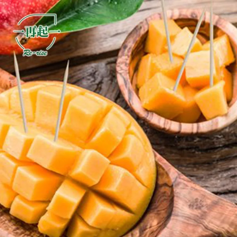 
Natural toot pick Disposable Wood toothpicks in Birch material 