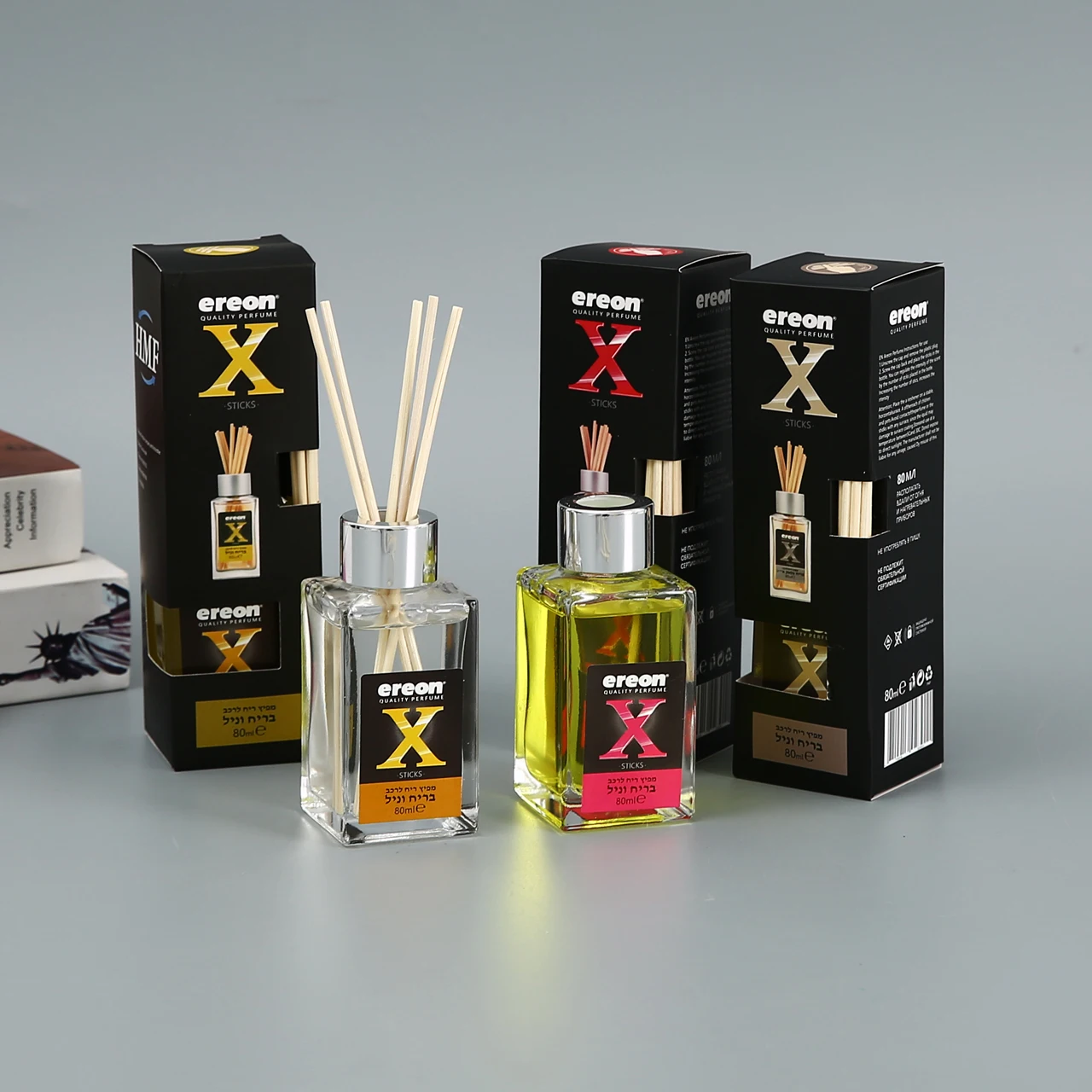 50 ml 100ml New Style Essential Oil Reed Diffuser Bottle Empty with Gift Packaging Box