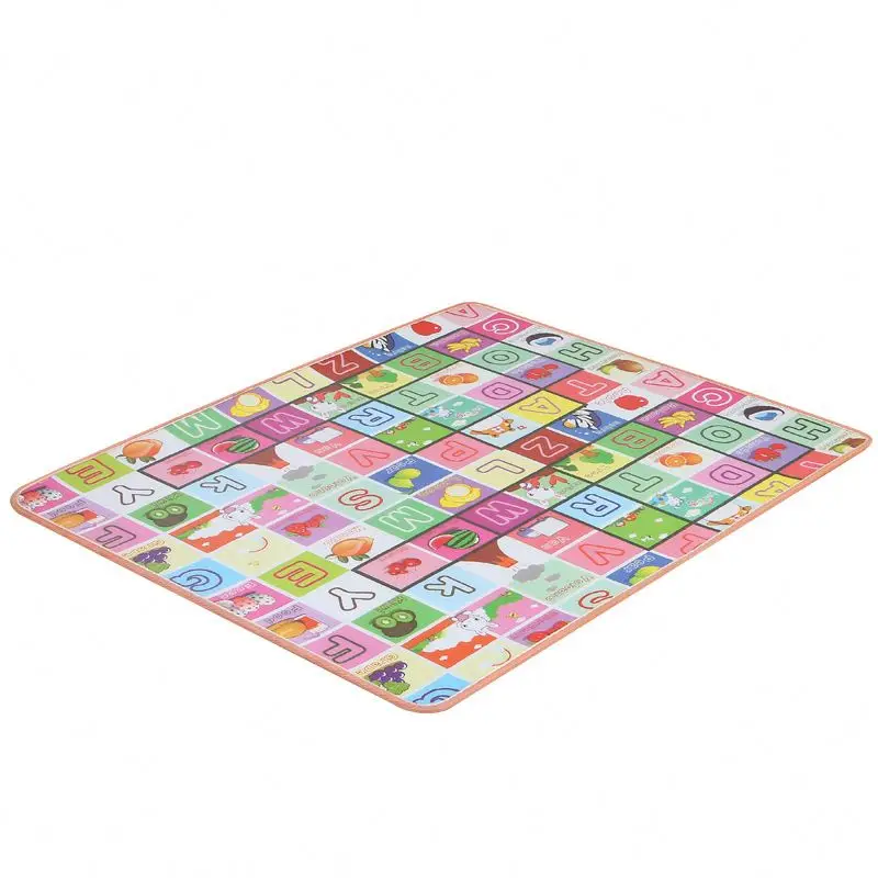 Double Sides  Play Zoo Non Toxic Play Mat Waterproof And Non-Toxic Baby Playmat