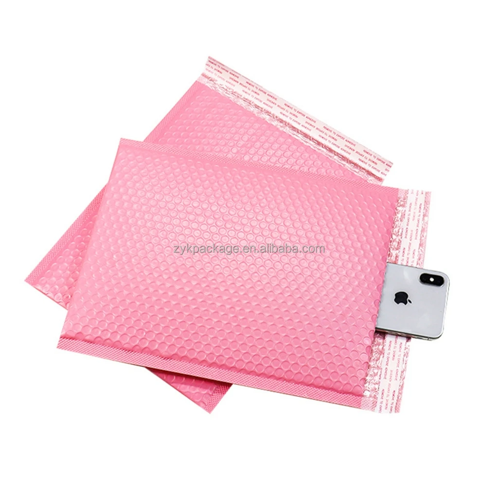 Custom Logo Bubble Mailers Plastic Shipping Padded Packaging Wrap Mailing Bag Envelopes Courier Bag