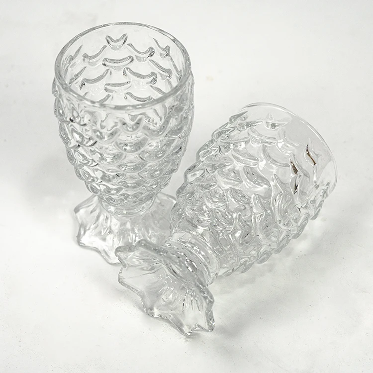 Blinkmax creative cocktail cocktail  fancy clear glass cocktails fish glass cup
