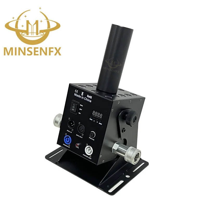 MINSENFX Factory price Professional co2 jet machine smoke effect fog jet machine led rgb co2 jet machine for stage night club ba
