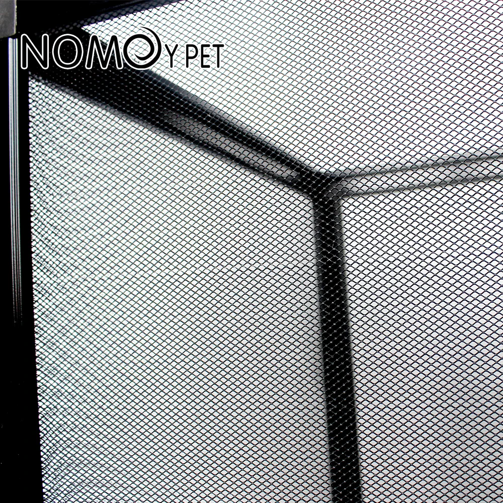 NOMOY ПЭТ 2020 Новый Черный алюминиевый сплав клетка для Хамелеон экран 4 размера рептилий клетки корпус NX-06