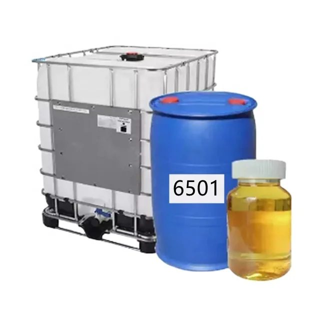 Factory High Quality CAS 68603-42-9 Yellow Liquid Chemical Foam Custom Different Ratio Coconut Diethanolamide CDEA 6501