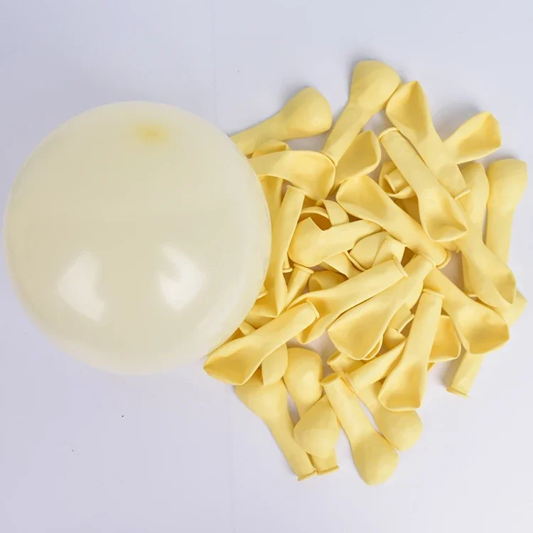 Wholesale Hot Sale Kids Birthday Party Supplies Wedding Baby Show 200pcs Latex Balloon Pastel 5 Inch Macarons Balloons