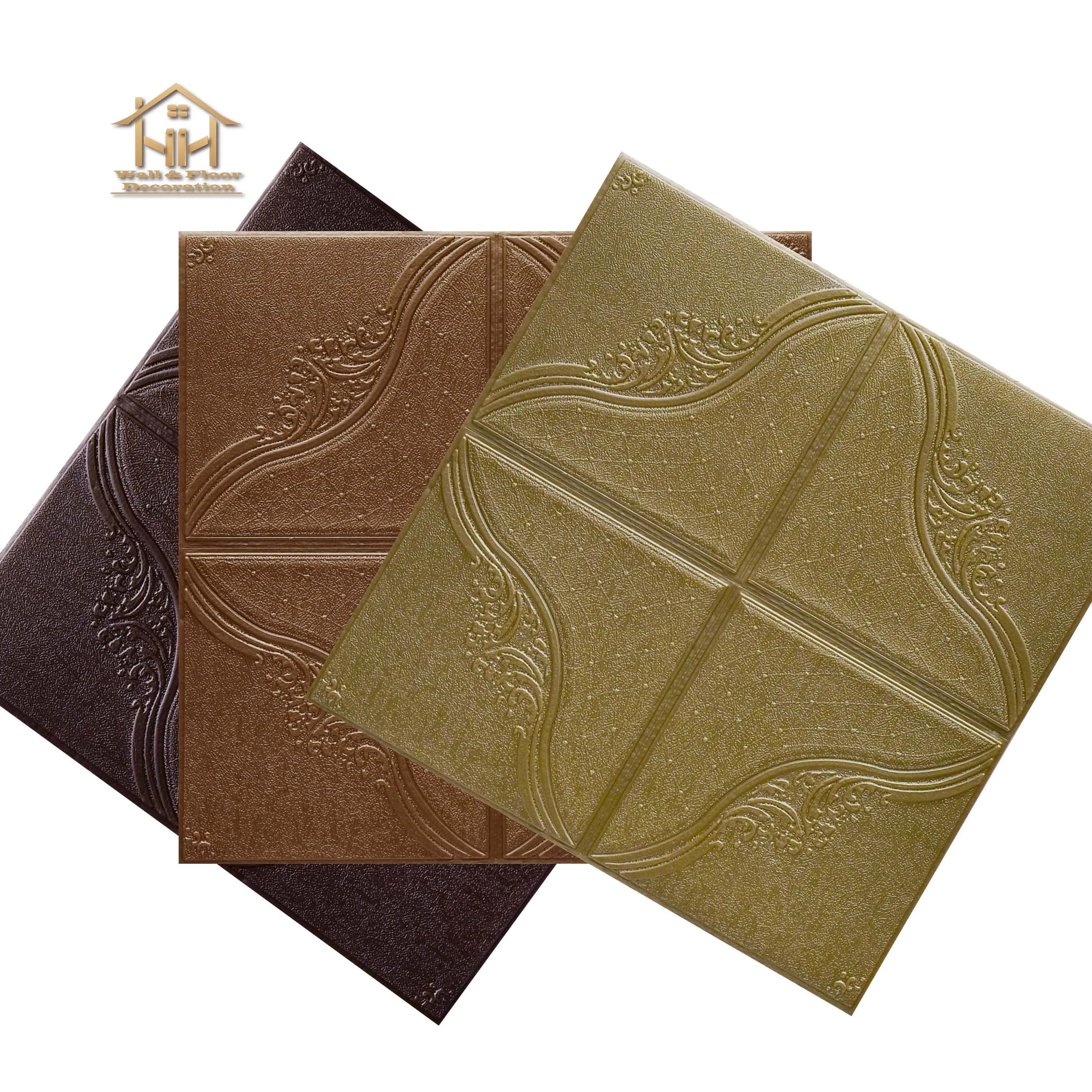 3d XPE foam  self-adhesive wallpaper home decoration 3d brick pe foam wall sticker