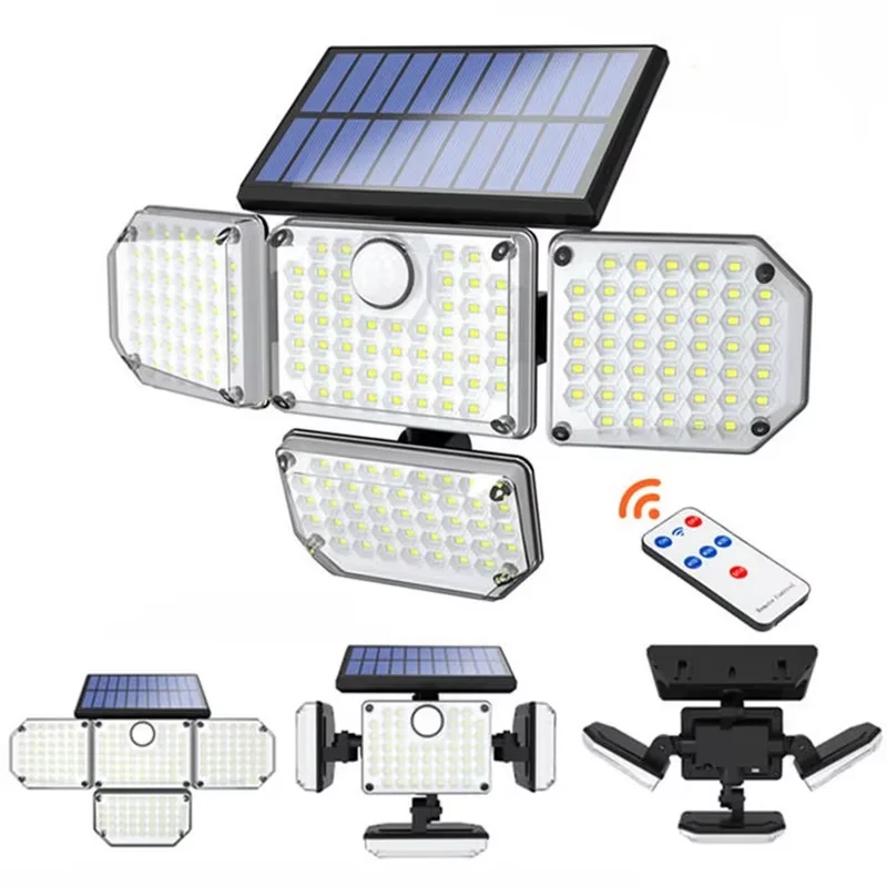 Motion Sensor Courtyard Garden Waterproof Solar Power Wall Light Outdoor Lighting Solar Garden Lights