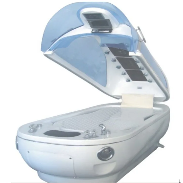 Hydromassage Bathtub with Chromotherapy Lamps / Spa Capsule with Sonotherapy Speakers