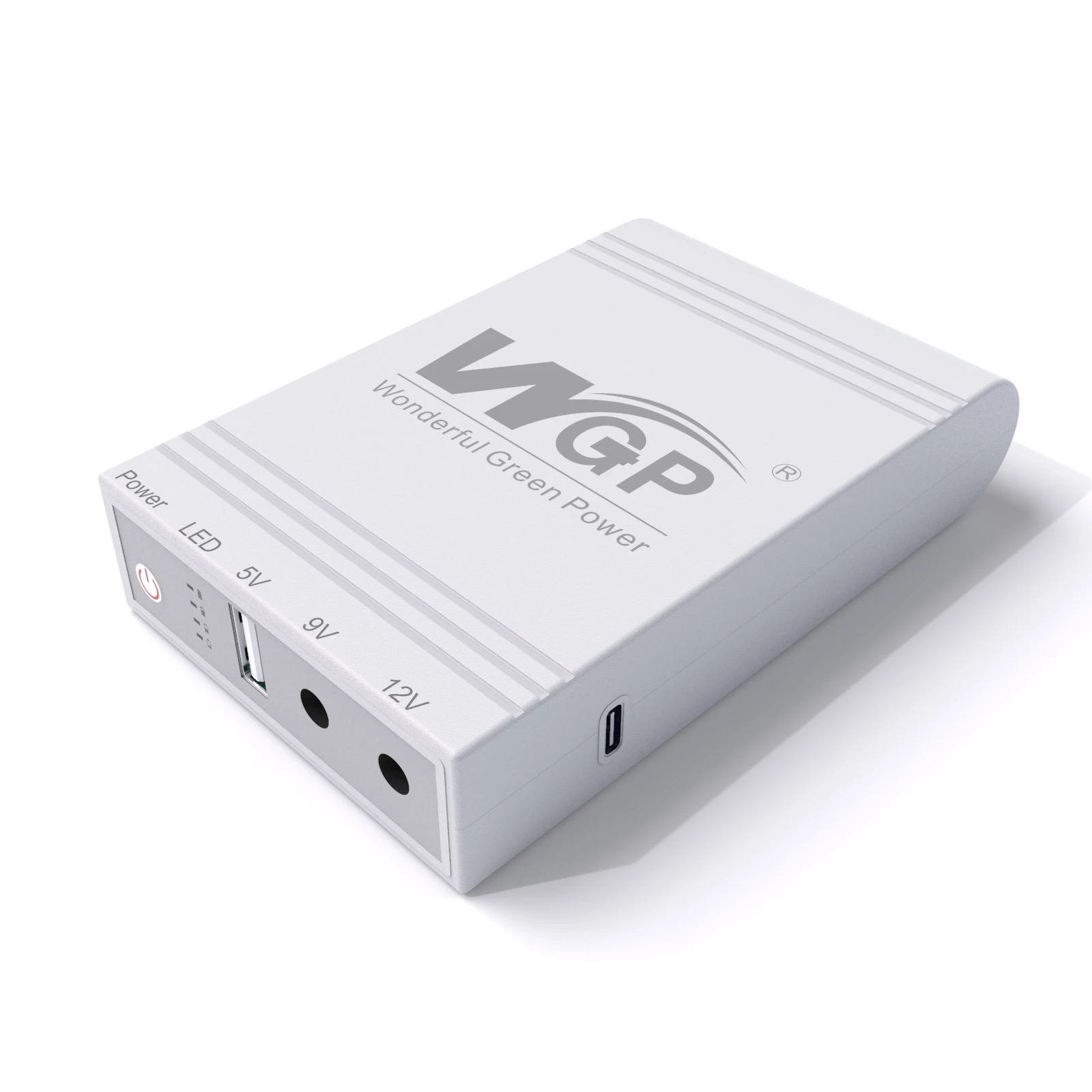WGP type-c вход dc mini ups 5V 9V 12V Выход мини для Wi-Fi маршрутизатор камеры видеонаблюдения