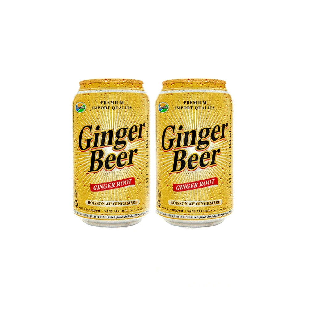 Ginger Beer Carbonated Beverage Flavor Drink Quality Non-Alcoholic Soft Ginger Flavor Drink Manufacturer