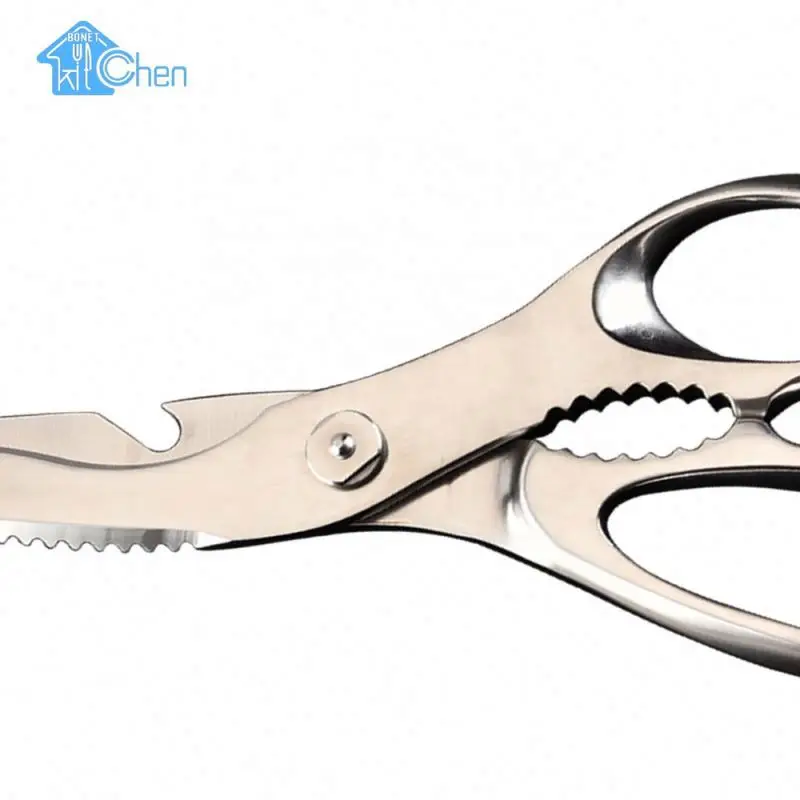 Customized Multifunctional Wooden Kitchen Scissors Kitchen Tools & Gadgets Heavy Duty Kitchen Scissors