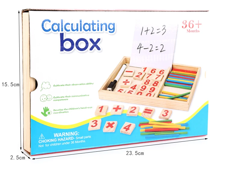 2024 New Calculating box Intelligence Stimulation Math Game Enhanced Mathematical Ability Artifact Toys For Kids Boys Girls