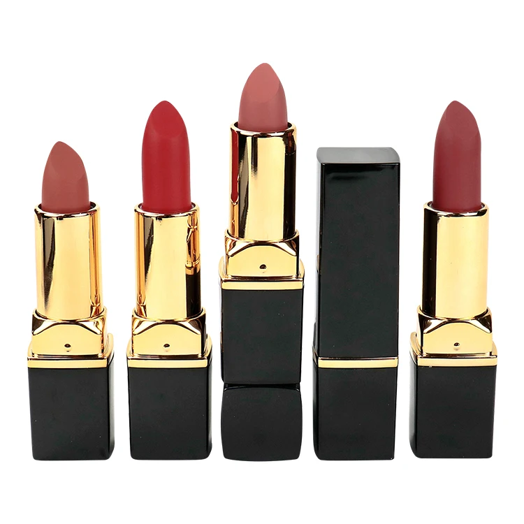 velvet matte solid lipstick custom private label matte long lasting lipstick
