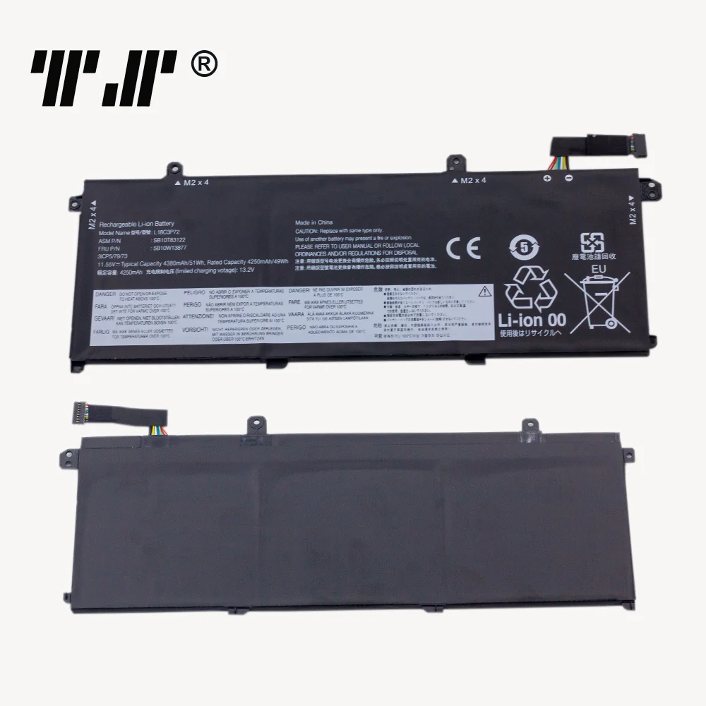 11.55V 51Wh Battery for Lenovo ThinkPad T490 P43S P14s T14 1st Gen L18L3P73 L18M3P73 L18M3P74 L18C3P71 L18C3P72