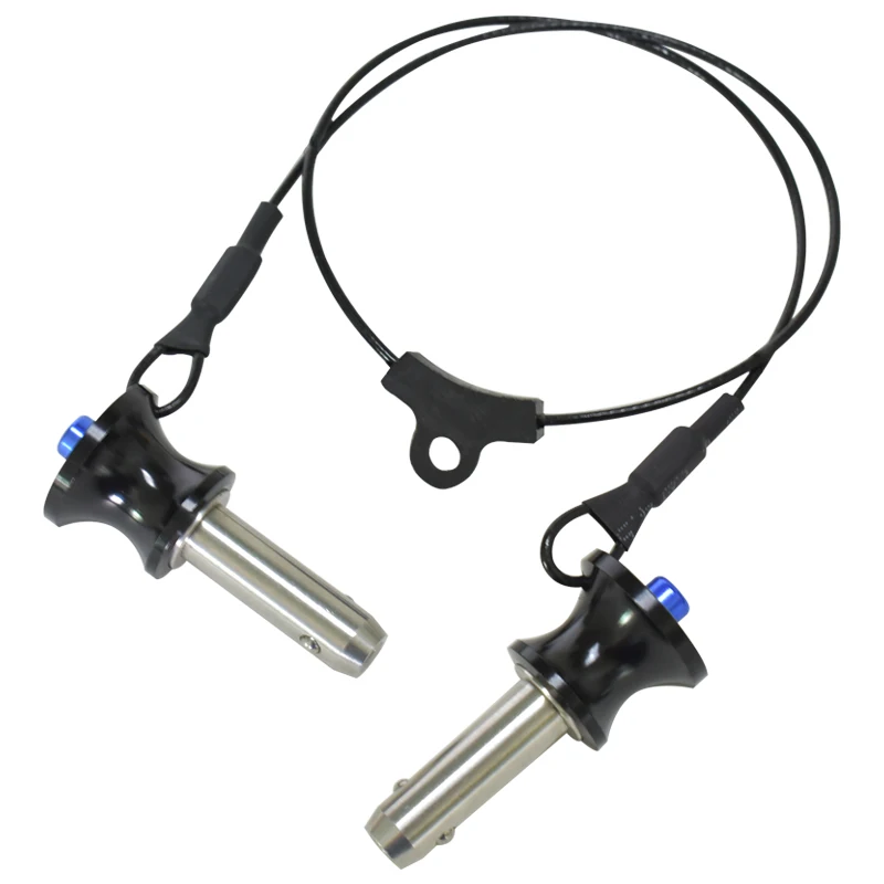 Professional production line array diameter 6/8/10 ball lock pin with anti-loss rope quick release lock pin