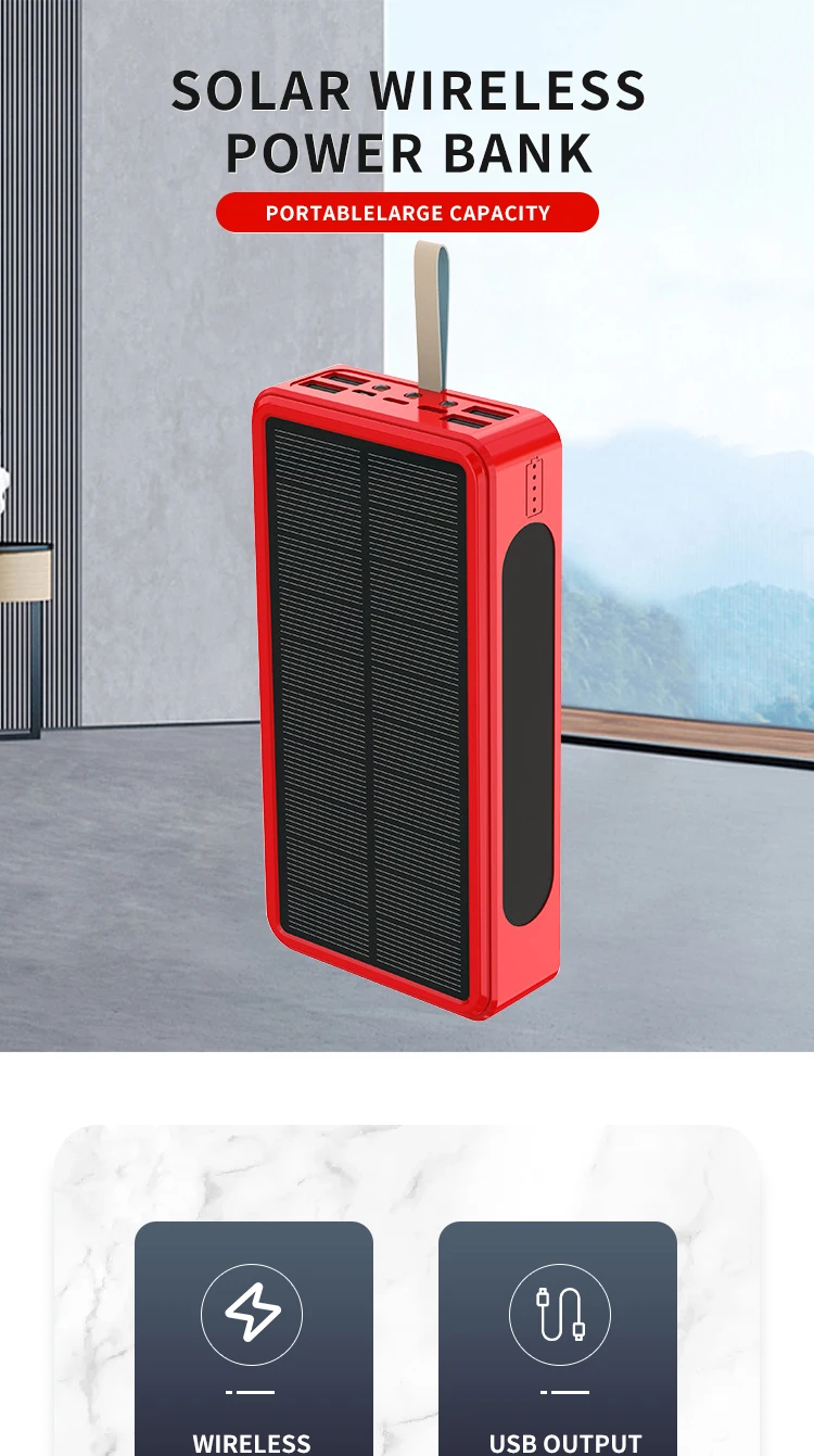 sixy video rechargeable power bank