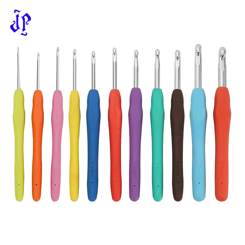 Jp Wholesale Soft Handle Polished Knitting Needles Yarn Sweater Weave Craft Tools Crochet Hook Set