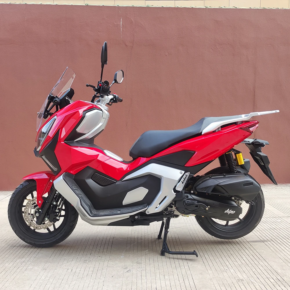 EPA EEC сертифицированные ADV 200CC бензиновые мотоциклы новый выпуск воздушное охлаждение максимальная скорость 95 км/ч мощный газовый скутер на дороге