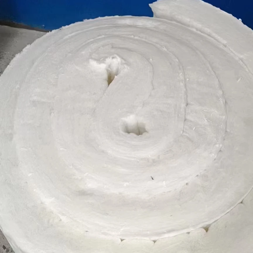 High quality china manufacture fireproof aluminum silicate insulation felt ceramic fiber insulation blanket
