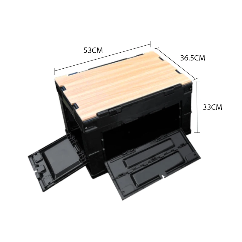 BX0380 High Quality Foldable Felt Storage Box Roof Rack Storage Box Foldable White Logo Box