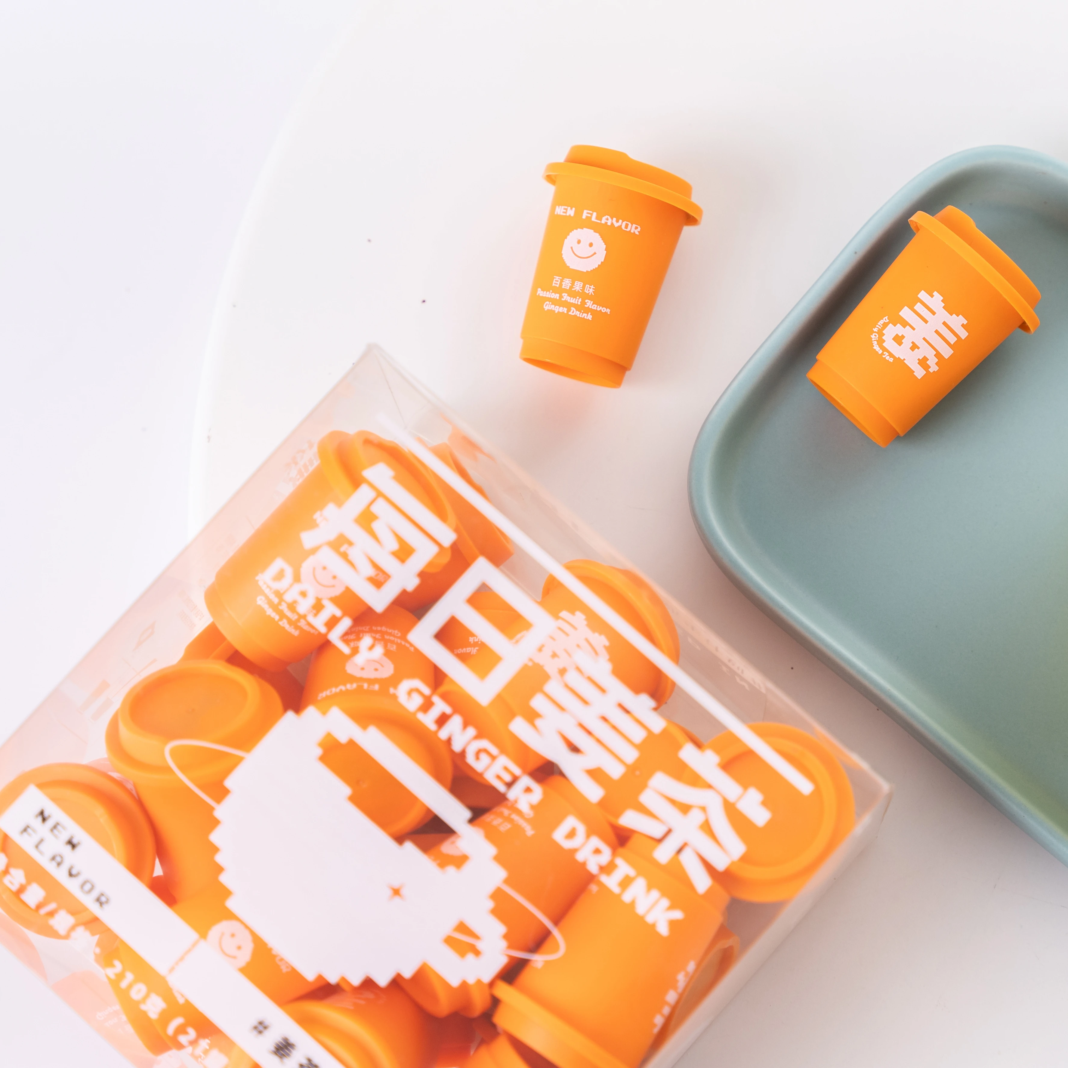 Chinese factory little cup tea instant tea 7 flavors tea honeyed chrysanthemum