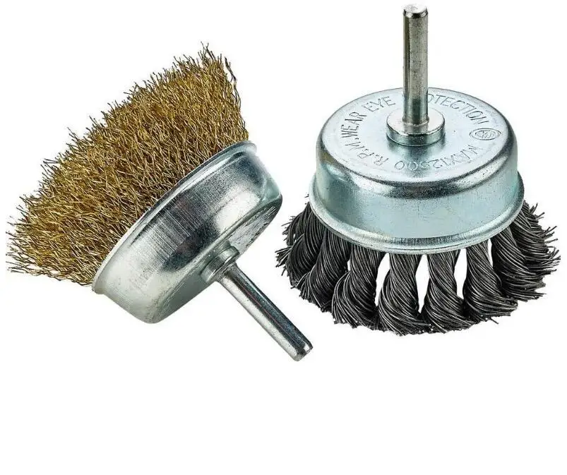 
M14 Stainless proxy Steel twisted Wire disc Cup Brush 