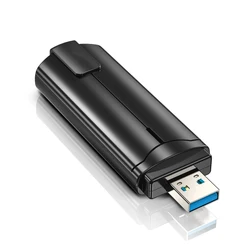 wifi 6 AX 1800Mbps wireless network cards  Wifi 6 Dual Band Usb Wifi Adapter  1800Mbps   with External Antenna  for Desktop