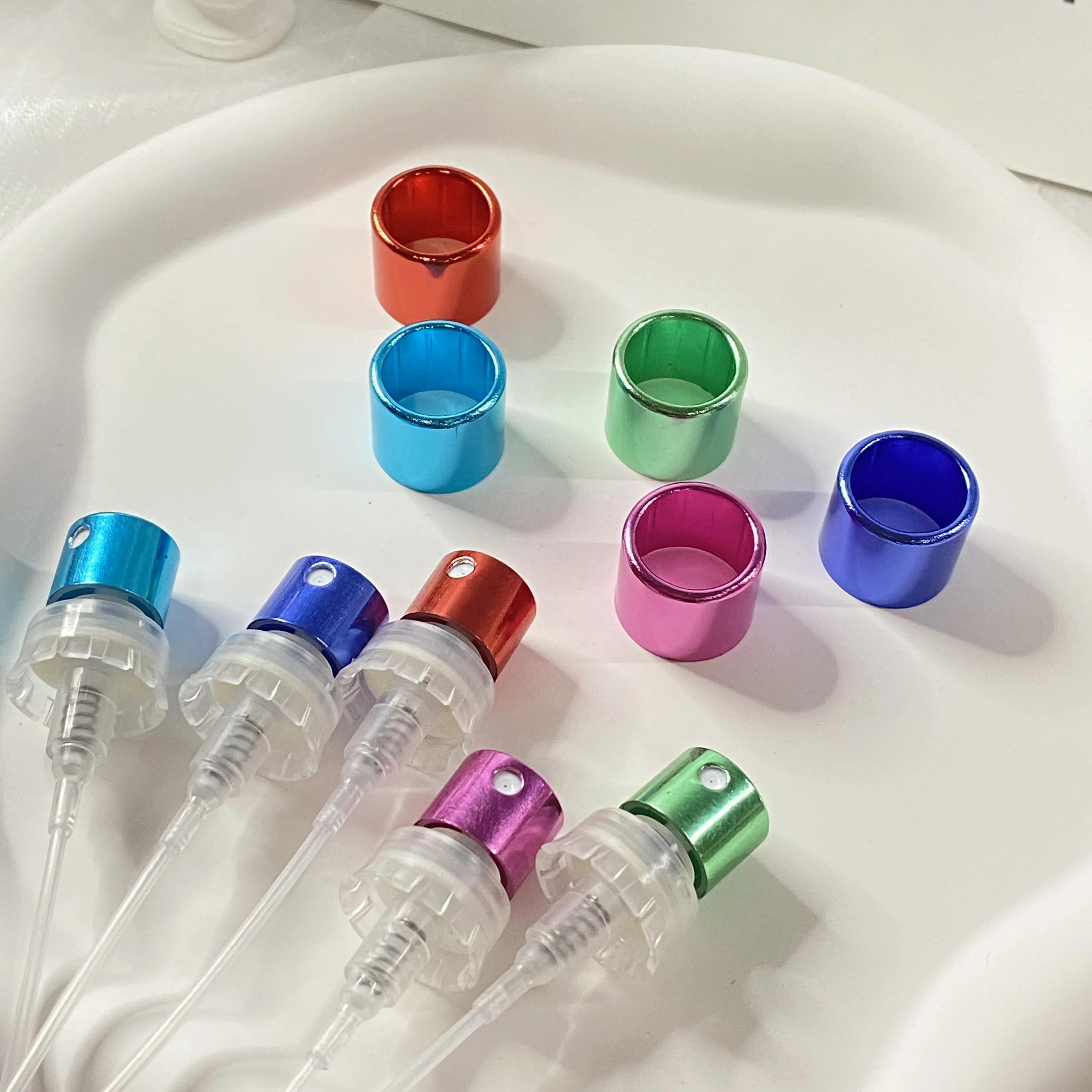 0.12-0.15cc Aluminum Atomizer Perfume Spray FEA 15 fine Mist Spray Bottle Perfume sprayer pump