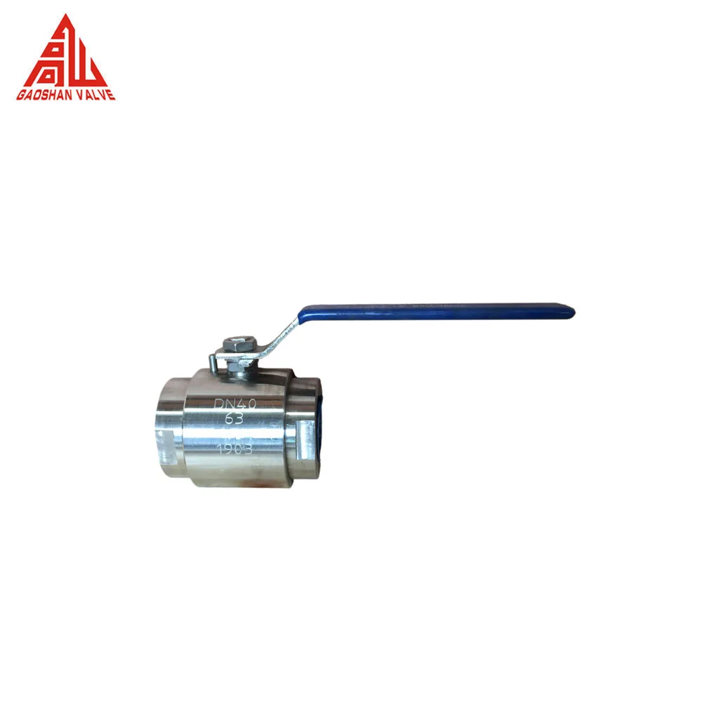 Ball Valve 201 304 316 Stainless Steel 2 Way Internal 2PC Thread Ball Valve