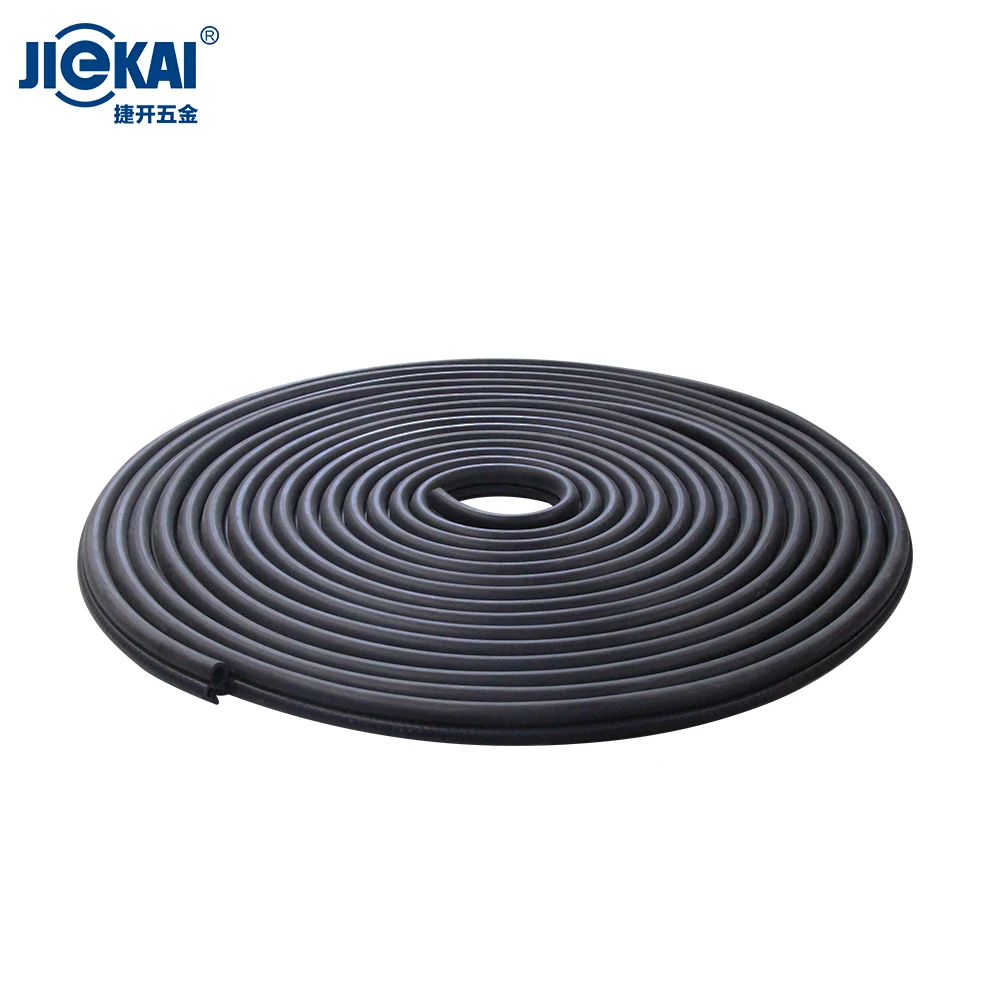 Any Shape MFT1015 Auto Rubber Trim Seal Car Door Weather Strip with Steel Bone Rubber Seal Strip
