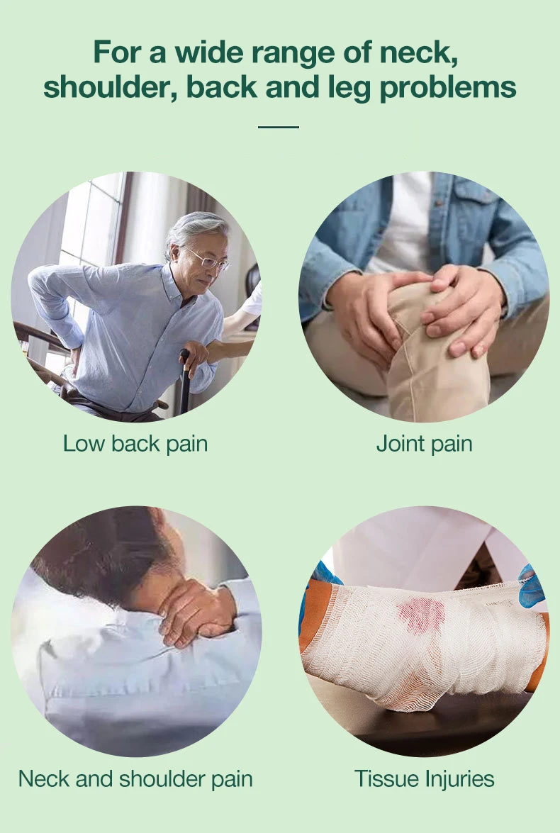 Medical Tiger Balm Patch Natural Medicine Chinese Medicine Pain Relief Far Infrared Magnetic Therapy Hot Patch
