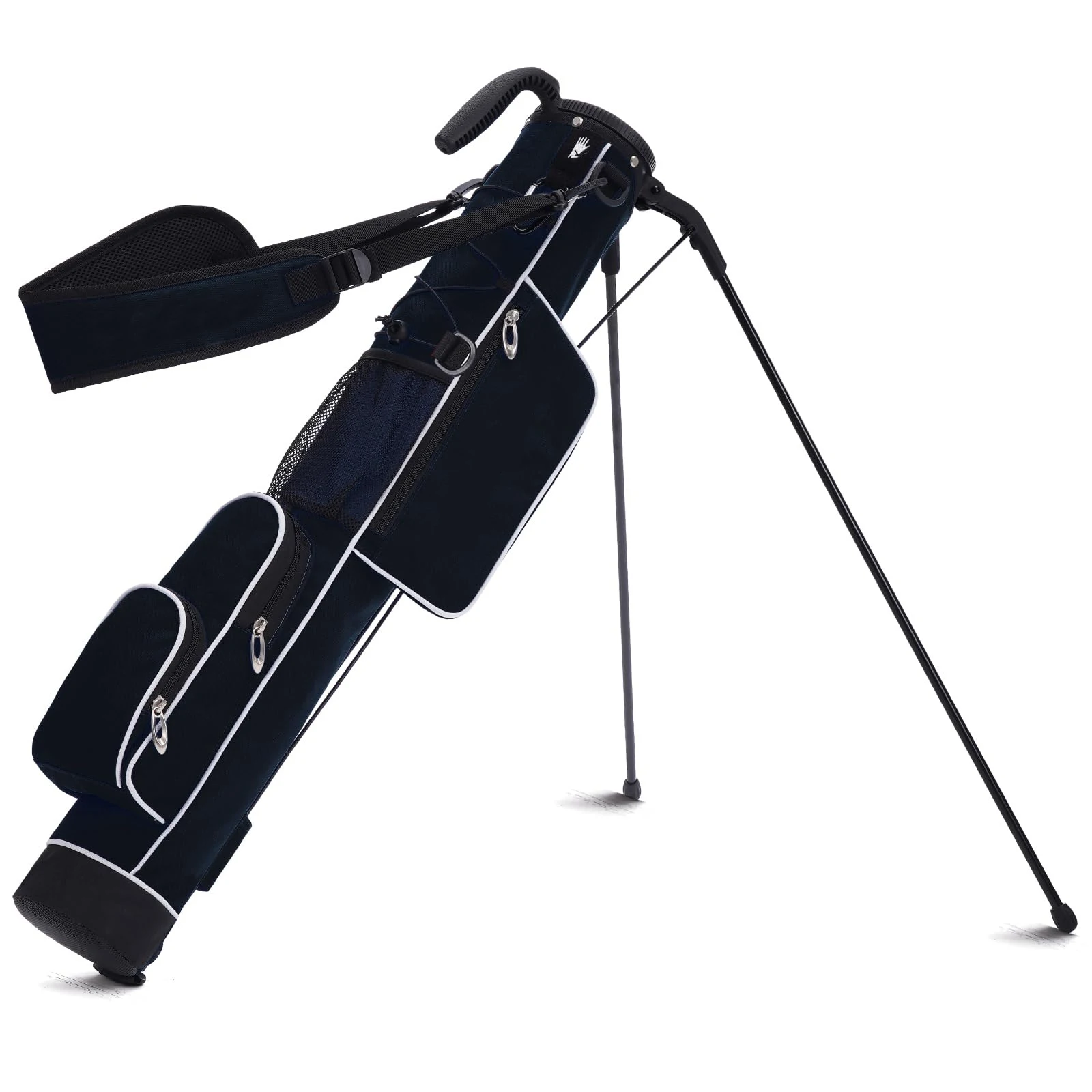 Multi-function Light Weight Custom Logo Sunday Golf Stand Bag lightweight Golf Easy Carry Bag with Padded Strap