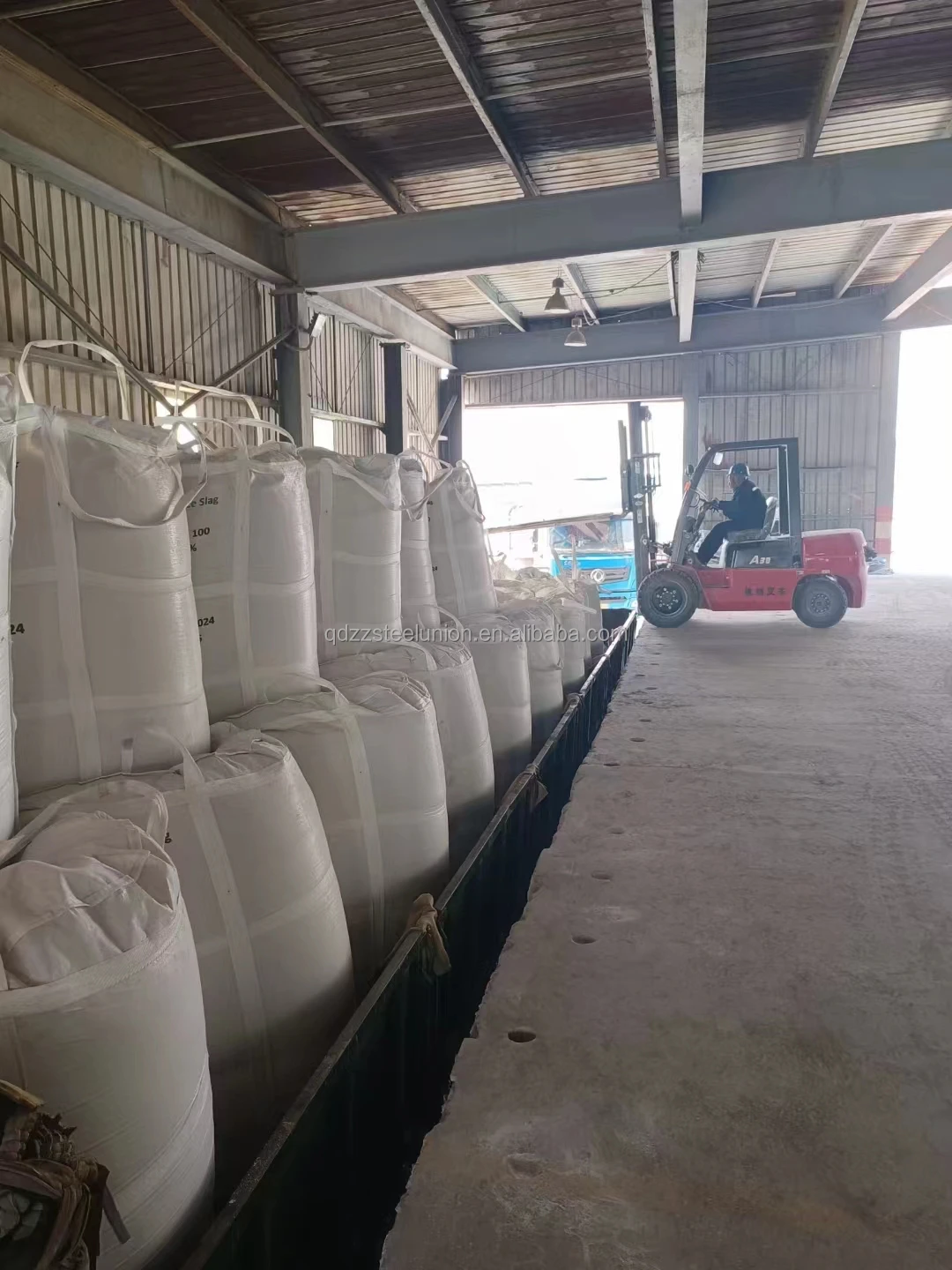 GGBFS slag powder ground granulated blast-furnace slag wholesale shipment