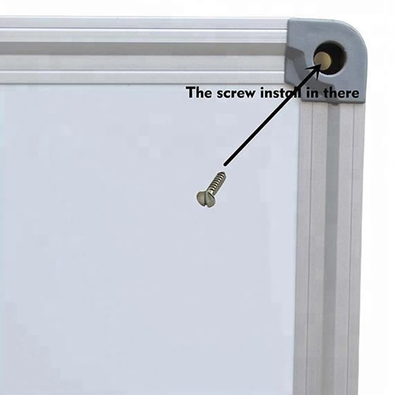 Professional manufacturer lacquered steel dry erase magnetic white board for School Meeting