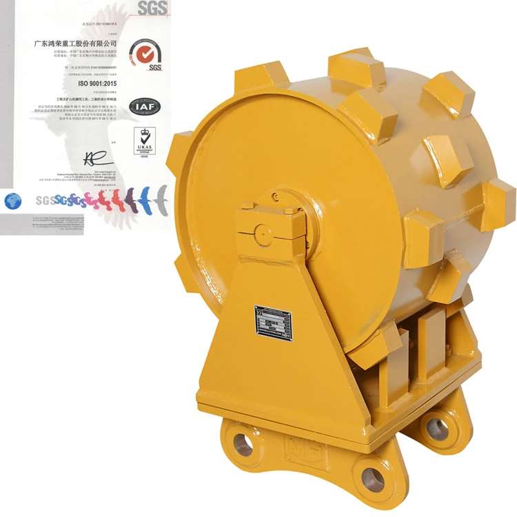 HONGWING Best Sale Quality Excavator Spare Parts Compaction Wheel