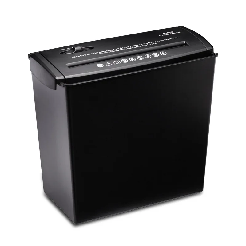 Electric Paper Shredder 10L Mini Desktop Electric Shredder Electric Cutting File Shredder Strip Household Office Use