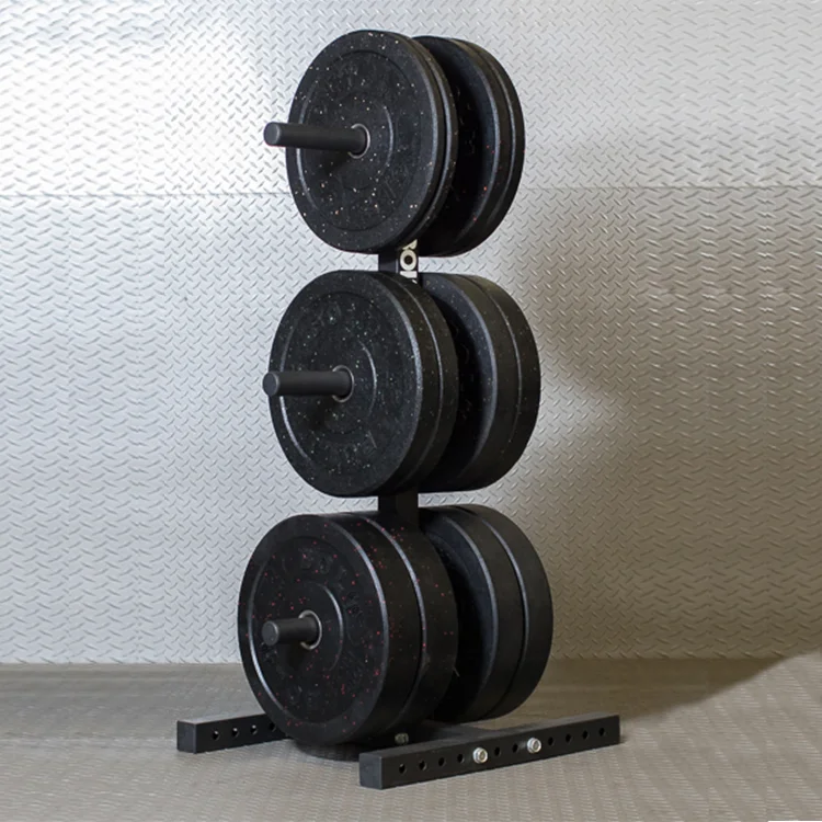 Fitness Equipment Factory Supply Multi Functional Barbell Stand and Weight Plate Rack Weight Plate Tree