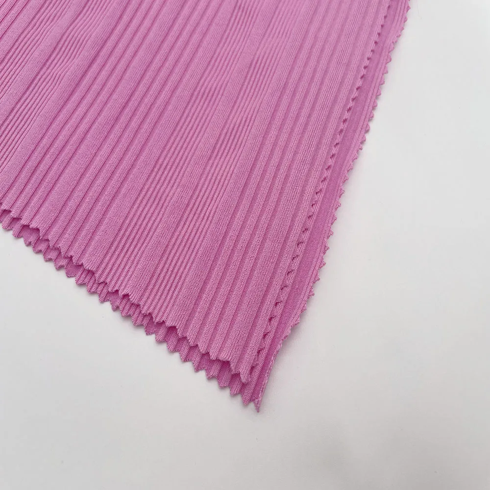 Hot sales polyester   knit rib fabric for cuff in good hand feeling