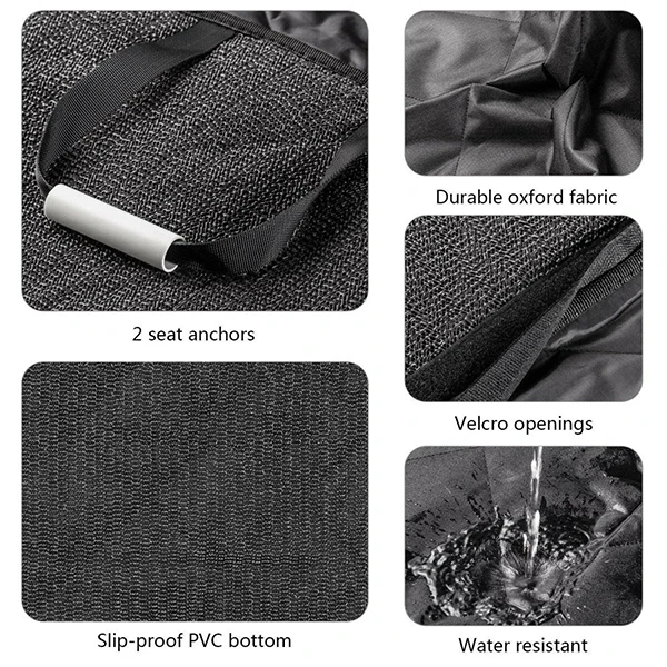 Backseat Dog Hammock Protector Pet Car Seat Cover For Suv