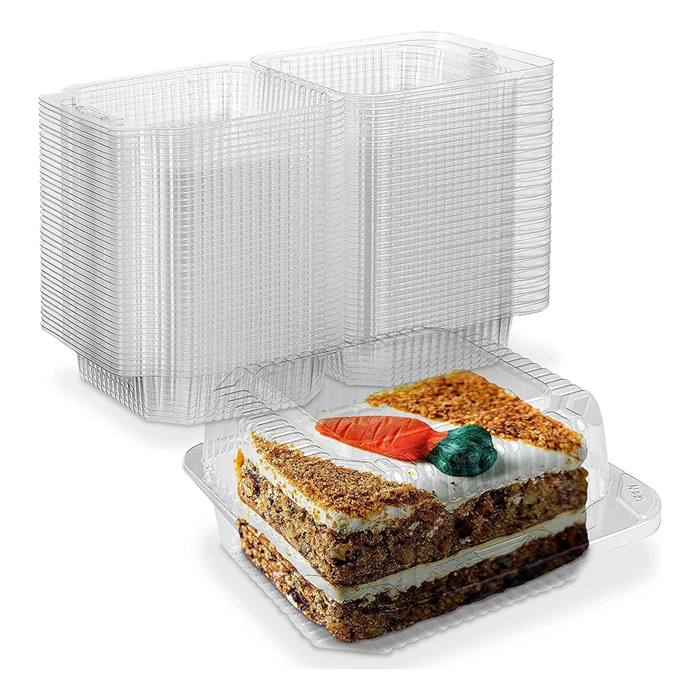 Customized Fresh Fruit Packing Boxes Disposable Plastic Clamshell 4 Kiwi Fruit Packaging Container Box