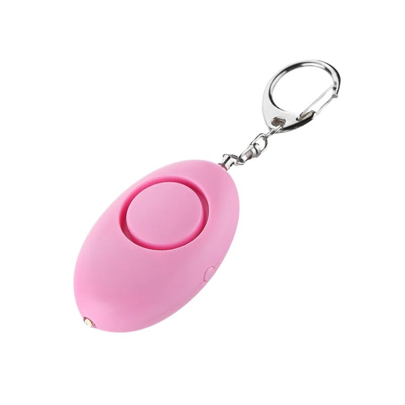 Security Personal Alarm Keychain with Light Bag Ornaments and Rescue Device